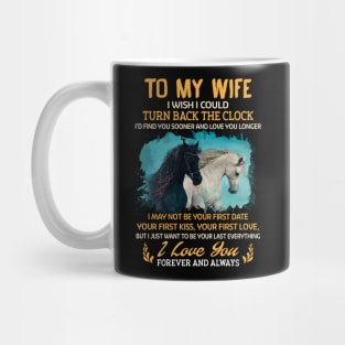 To my Wife Horse Mug